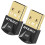 2Pcs USB Adapter  6.0 USB Dongle AAC Decoder Wireless Music Audio Receiver Transmitter for PC Mouse Keyboard 1