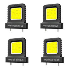 14W 21V Power Tool LED Work Light Lithium Battery LED Auto Repair Work Light Floodlight for Outdoor Construction 4PCS