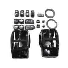 Handlebar Control Housing Button Kit for Road King Street Glide FLHX