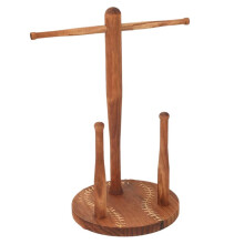 Wooden Baseball Necklace Organizer Holder,Baseball Ring Accessories,Wooden Softball Drip Ring Display Holder