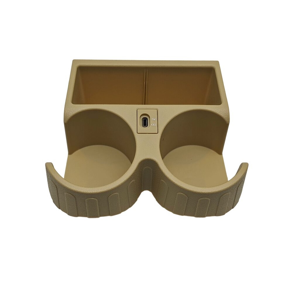 Drink Holder For Patrol Y61 1997-2016 Fye727068 Fye727069 Water Cup Holder With Pd Port Type C Connector Beige 6034095582404