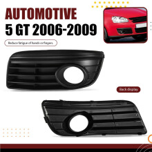 For 5 2006-2009 Car Accessories Fog Light Frame Front Bumper Fog Lamp Cover Grille 1k0853665AD Left