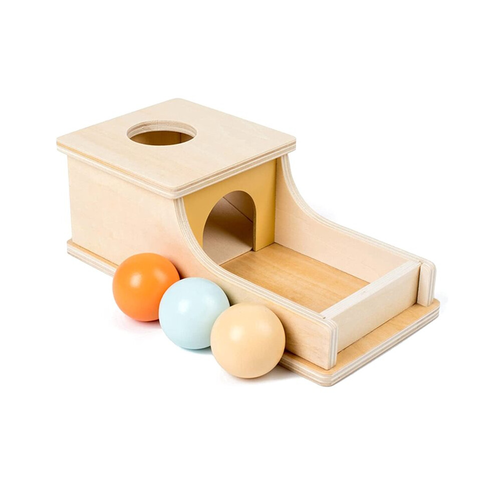 Tauoh Montessori Wooden Pitch Box Drawer Game Learning Early Education Preschool Training Teaching Kids Aids Baby Toys