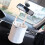 Universal Car Interior Rearview Mirror Flat Central Wide Angle 245mm 2