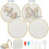 3 Inch Embroidery Hoop Set, for All Stitching Techniques, Solve Fabric Slippage, Threading Hassles, Saves 1