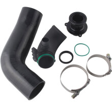 Silicone Intake Hose Turbo Inlet Elbow Turbo Muffler Delete for MK7 R V8 MK3 A3 S3 TT MK3 2.0T 2014+