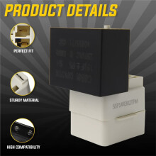 3pc W10613606 Refrigerator Compressor Start Relay - for , , W10416065, PS8746522, 67003186 Accessories