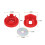 Polyurethane Rear Diff Mount Bushing Kit for  Forester SG5 2008-2013 Impreza WRX STI 08-14 Chassis Auto Spare Part 6