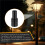 Adaptador de Encaixe Deslizante para Poste de Iluminação, Compatível com Postes Redondos de 3 Polegadas e 2 3/8 Polegadas para Uso Externo. 4