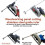 Positioning Caliper for Precise Measure&Wood Cutting,Circular Saw Guide Adjustable Guide Rail,Cutting Measuring Tool A 6