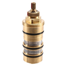 Brass Replacement Thermostatic Cartridge,Shower Mixer Valve Bar Repair Kit Bathroom Water Temperature Control Faucet