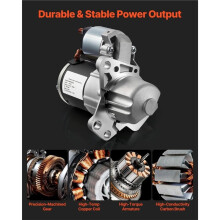 Anlasser für Chevy Traverse (09-17) und für Acadia (07-16) mit 3,6-Liter-Motor, Teilenummern: 117997, 12588493, 12598756