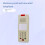 Wall Mounted Landline Phone for Office,Elevator,Bathroom,Kitchen SOS - Fire Protection Elderly-Friendly,Fixed Telephone 6