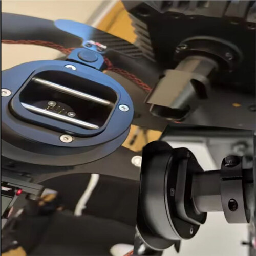 QR2 Aluminum Alloy Base Side Type-C Interface Accessories Attachment for Fanatec Base Accessories CNC
