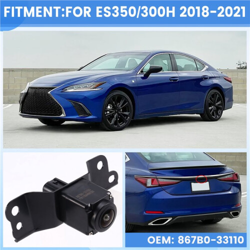 867B0-33110 Car Tailgate Rearview Camera for  ES350/300H 2018-2021 1