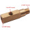 Oliedrukmeteradapter 1/4 NPT Messing SAAS T-Stuk Zender voor BA BF FG 6/8 4