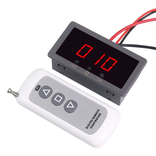 6V12V24V5A Wireless Remote PWM  Motor Fan Speed Controller Regulator, Motor Speed Control  Set, for DIY Projects