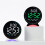 LED Digital Alarm Clock Week Date Second Hand Display Brightness Adjustable 2 Alarms Table Ambient Light 12/24H Clock 5