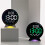 LED Digital Alarm Clock Week Date Second Hand Display Brightness Adjustable 2 Alarms Table Ambient Light 12/24H Clock 10