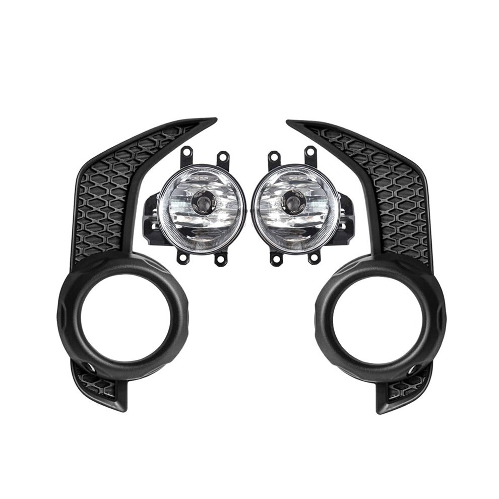 Tauoh For 4Runner Trd/Sr5 2014-2022 Fog Lights+Lamps Bezel W/Bulbs 5212735100, 5212835080, 8121012230, 8122012230