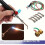 Oxygen Welding Torch Kit for Jewelry Making, Durable Metal Tool with Interchangeable Nozzles for Precise Soldering 6
