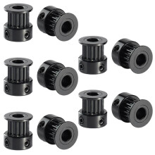2GT Synchronous Wheel 20Teeth Idler Pulley Bore 8mm with Bearing GT2 Timing Belt Width 6mm 3D Printers Parts