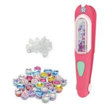 Hair Gem Stamper Kit Hair Accessories for Girls Toy Bling Hair Styling Tool Reusable Shining Diamonds Hair Bead