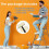 Quick Paint Edger Tool with 3 Replacement Pads for Efficient Wall Painting Hand Tool for Wall Painting 4