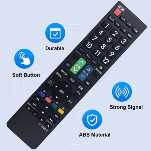 Replacement HT-E620-B Remote Control for   LCD TV Remote Control Japanese Version 1