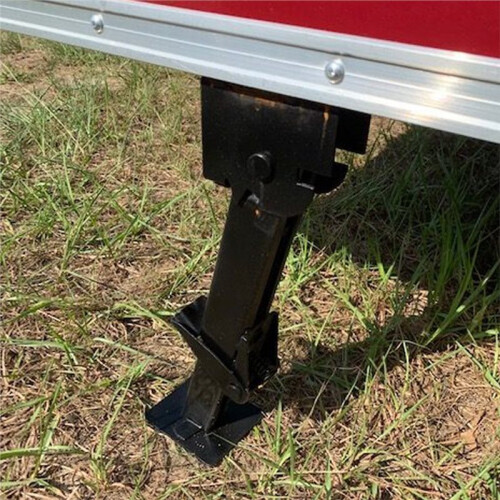 Hand-Cranked Parking Support Frame Manual Mechanical Lifting Stabilizing Outriggers Trailer Caravan Accessories 2