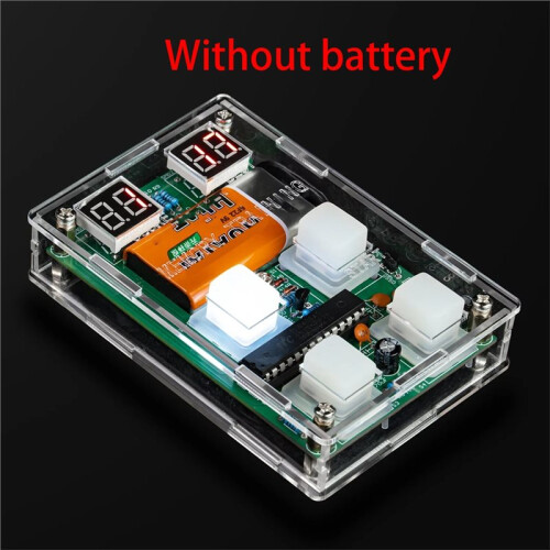 DIY Memory Training Game Console Electronic Soldering Kit Teaching Practical Training Exercises Circuit Board Loose Part 2