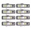8Pcs LED Work Light 48W 16LED High-Visibility White Light Bar for Vehicles IP67 Waterproof 1