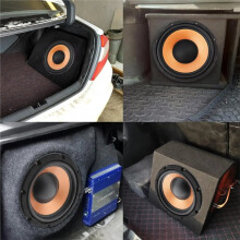 Altavoz de Graves de 10 Pulgadas, 12 V, Universal, con Respuesta de Frecuencia Amplia, Estéreo para Coche.