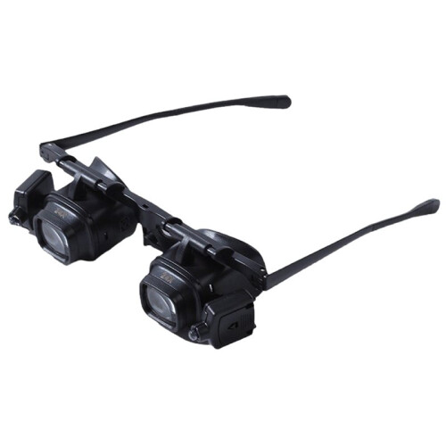 24X -Mounted Magnifying Glasses Portable LED Lights Magnifier Electronic Components Welding Tool Repair Tool