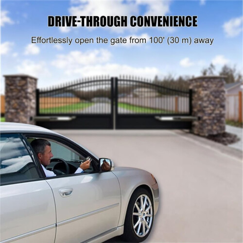 Gate Opener Remote Control Transmitter Only Works for GYXEL & JUJIANG Automatic Gate Opener Hardware Control Remote 2