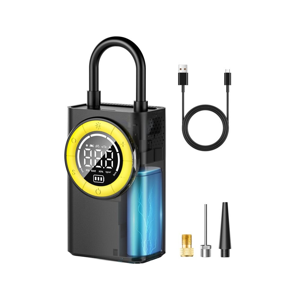 Portable Cordless Tire Inflator Digital Display Rechargeable Air Pump For Cars Bicycles & Balls 4711483340489