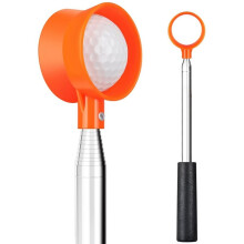 Teleskop-Golfballfänger für Wasser, 3,66 M Langer Golfballfänger Aus Edelstahl, Professioneller Golfballfänger