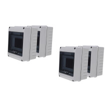 4Pièces Boîte De Répartition Étanche ABS Avec Fenêtre Pour Usage Multi