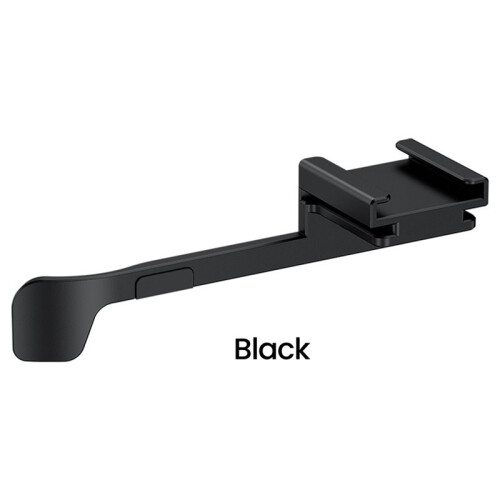 Upgrade Thumb Grip for  X Half , Cold Shoe Mount Attachment for LED Light Microphone, Half Thumb Rest Support A 2