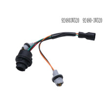 924803W520 2Pcs Outer Tail Lamp Harness for Sportage 2014-2016 Rear Tail Lamp Light Socket Harness 92480-3W520