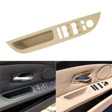 Beige Driver Left Window Trim Bezel 51416983705 for 5-Series E60 E61 2008-2010 Door Armrest Upper Panel