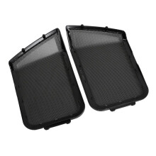 For Touring Road King Electra Street Glide Motorcycle Saddlebag Lid Speaker Grill Cover Lower Vented Fairing