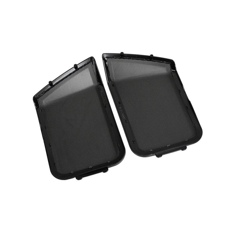 For Touring Road King Electra Street Glide Motorcycle Saddlebag Lid Speaker Grill Cover Lower Vented Fairing Black 6031861951921