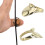 Protective Gear Adjustable Thumb Ring in Solid Brass Material for Archers A 3