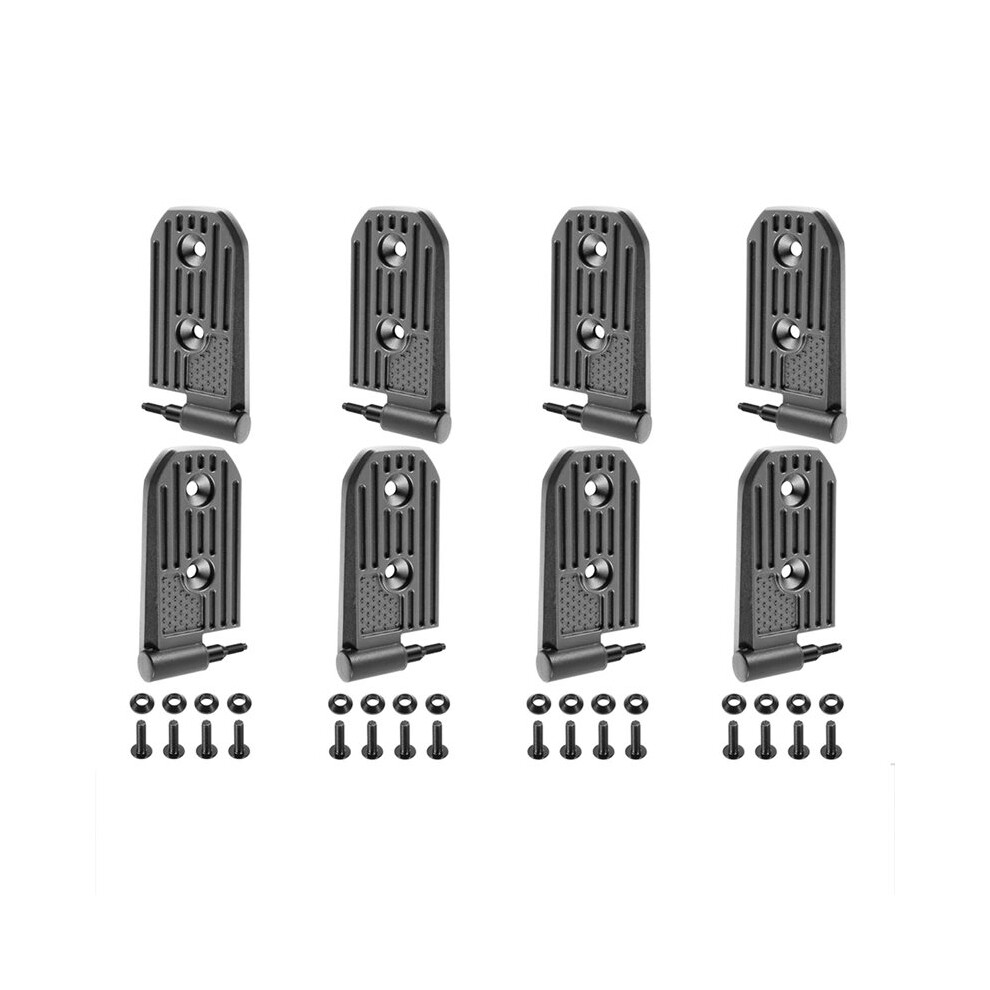 Door Hinge Kit For Jl Jlu Sport Sahara Freedom Rubicon Unlimited Gladiator Jt 2018-2024 Aluminum Alloy 4712781764724