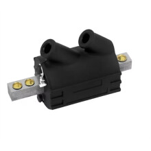 Motorfiets 3 Ohm Ontstekingsspoel Dual Fire 12V Uitgang voor Twin 1970-98 Touring FLH Dyna Softail FXDL Sportster