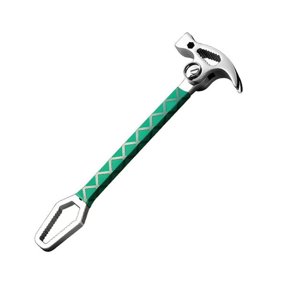 Multi Functional Sheep Horn Connected Hammer Universal Wrench Pry Bar Lifting Woodworking Hammer Sheep Horn Hammer 4713147229970