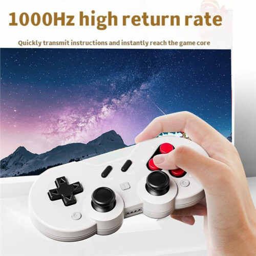 Wireless  Gamepad Controller Hall Joystick for Windows Android IOS   2/1 Steam Somatosensory 2