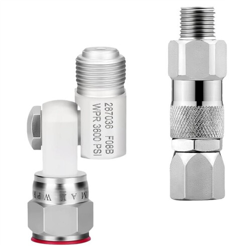 Junta Giratória para Pintura Airless 287036, Compatível com Rosca de 7/8 Polegadas (235486), Rotação de 180 Graus, Design de Fácil Limpeza. 1