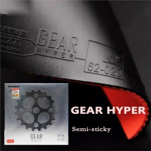 SANWEI GEAR Table Tennis Rubber Sheet Pimples in Semi-Sticky Backhand Fast Break Pong Rubber C